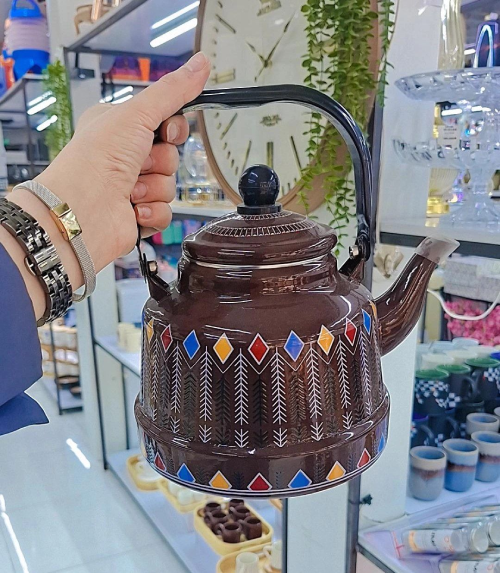 کتری لعابی سنتی تک و عمده کدP883