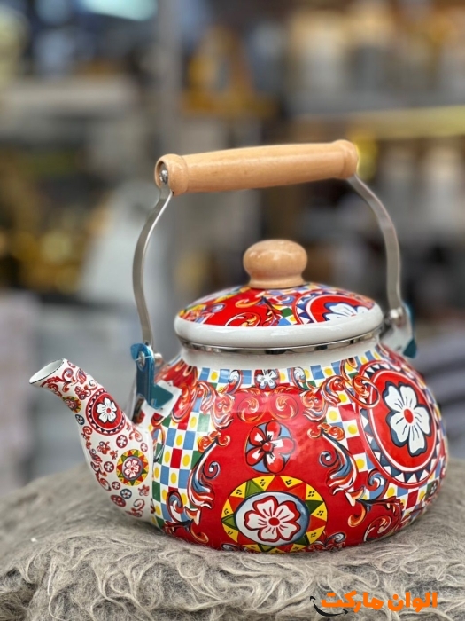 کتری لعابی سنتی تک و عمده کدP883