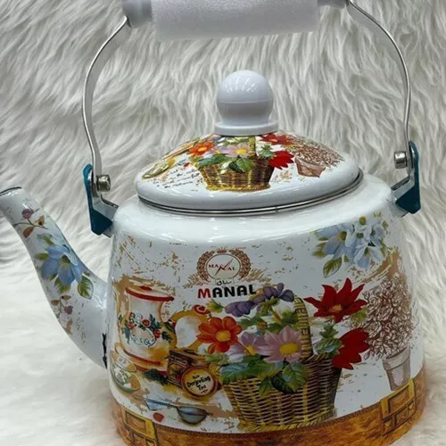 Enameled kettle 25 liters model manal 1 single and large
