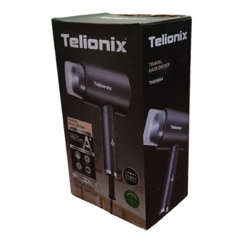 پخش سشوار مسافرتی تاشو تلیونیکس مدل 5804 تک و عمده کد Z2066