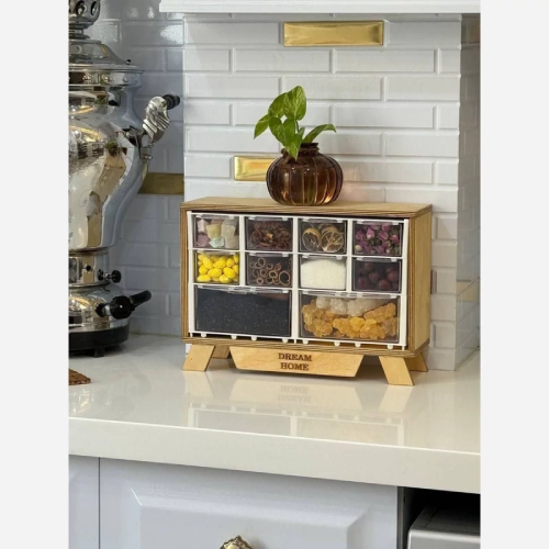 باکس ادویه ۱۰ کشو کیچن هوم کد k055