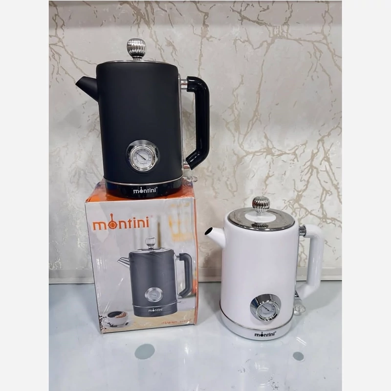 پخش کتری برقی 2 لیتر مونتینی مدل BIRO-W تک و عمده کد Z2074