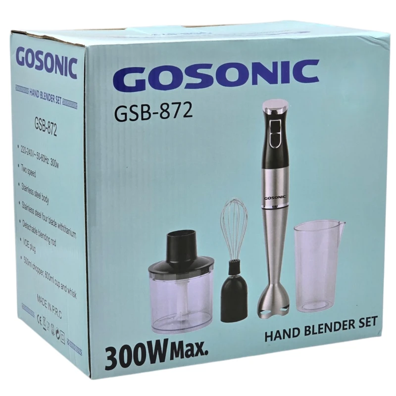 خرید گوشت کوب برقی چند کاره گوسونیک مدل GSB872 تک و عمده کد Z2075