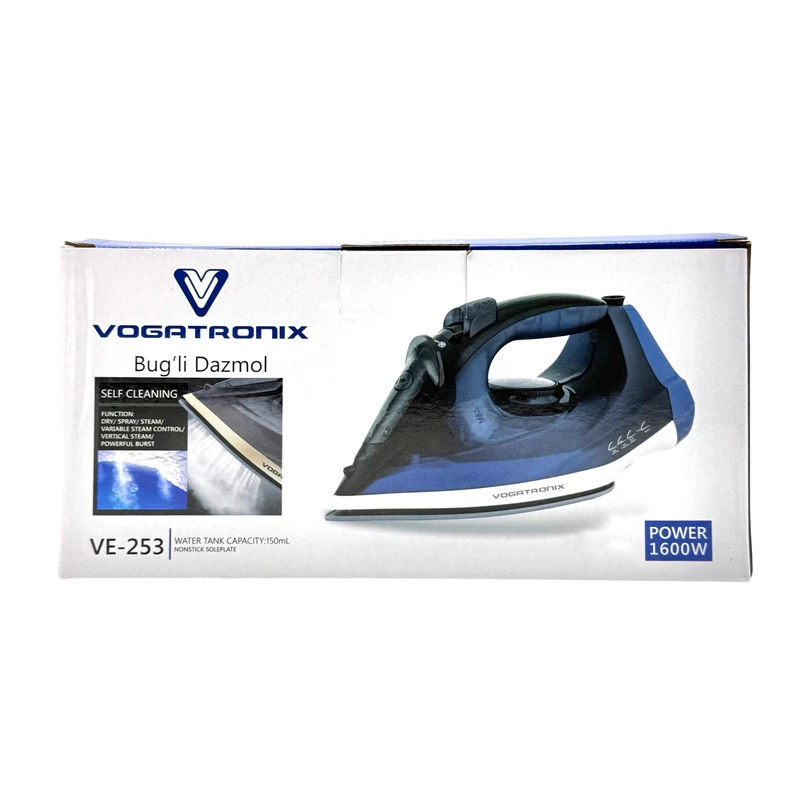 پخش  اتو بخار وگاتی مدل VE253  تک و عمده کد Z2082