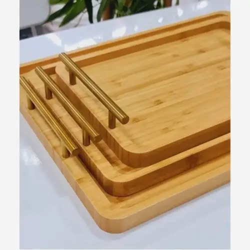 سینی تمام بامبو 3 تایی تک و عمده کد R019