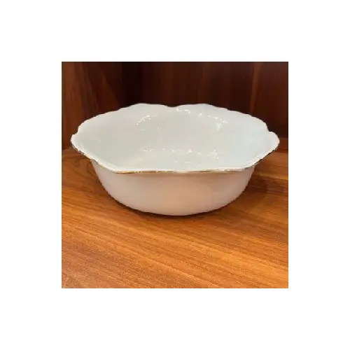 پخش تابه و کاسه چین چین لب طلا کد E1280 تک و عمده