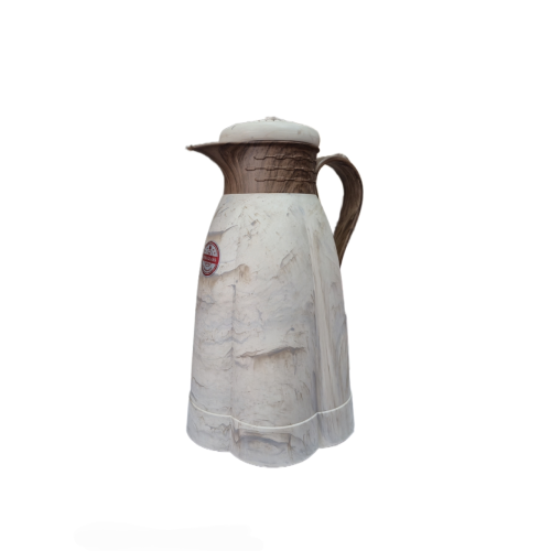 خرید ست فلاسک 1 لیتری خلیجی طرح سنگ مرمر تک و عمده کد Z2109