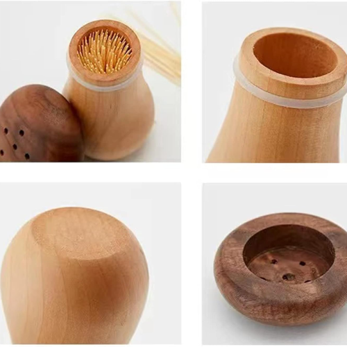 پخش نمکدان چوبی مدل قارچی تک و عمده کد Z2120