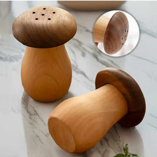 پخش نمکدان چوبی مدل قارچی تک و عمده کد Z2120