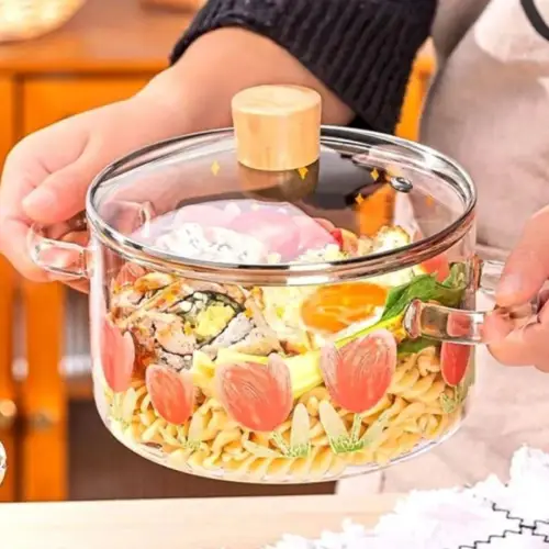 قابلمه پیرکس 1.5 لیتری تک و عمده کد r025