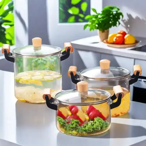 قابلمه پیرکس 4.5 لیتری تک و عمده کد r031