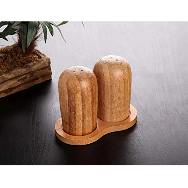 خرید ست نمک و فلفل پاش بامبو مدل BM187 تک و عمده کد Z2121