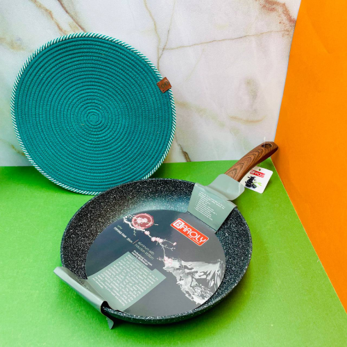 خرید ماهیتابه تک دسته بارولی  سایز 30 تک و عمده کد Z2133