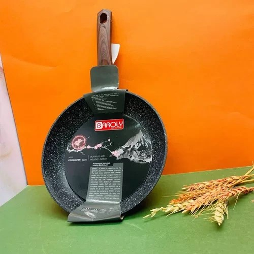 خرید ماهیتابه تک دسته بارولی  سايز 24 تک و عمده کد Z2135