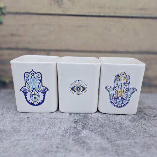 پخش بانکه  چشم نظر سايز متوسط  طرح مربع تک و عمده کد Z2152