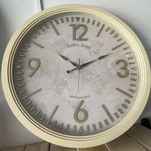 خرید ساعت دیواری گرد سیکو مدل آذین تک و عمده کد Z2157