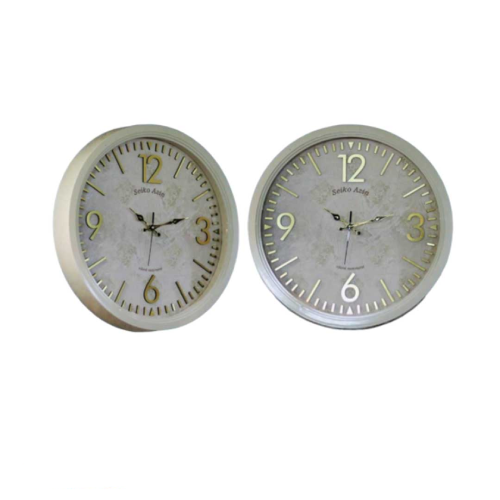 خرید ساعت دیواری گرد سیکو مدل آذین تک و عمده کد Z2157
