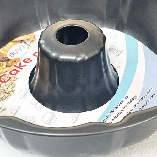 خرید قالب کیک تفلون شیفون دار تک و عمده کد Z2171