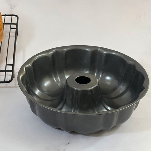 خرید قالب کیک تفلون شیفون دار تک و عمده کد Z2171