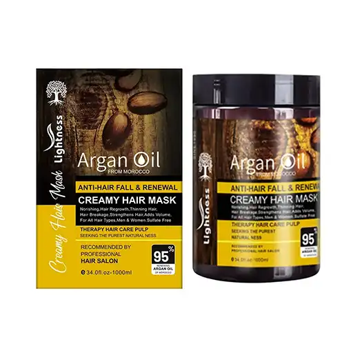 خرید ماسک مو روغن ارگان پنج ستاره تک و عمده کد L1062