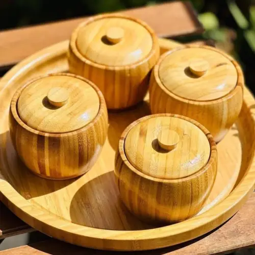 پخش قندان چوبی تک و عمده کد B322