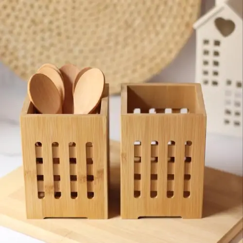 Wooden Spoon Holder, Code B323