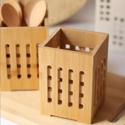 Wooden Spoon Holder Stand, Code B324