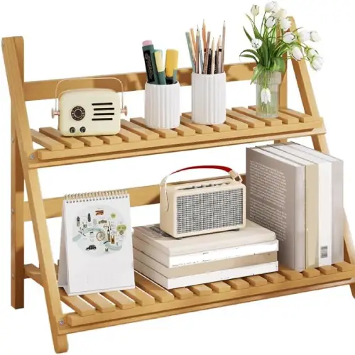 استند ۲ طبقه چوبی تک و عمده کد B327