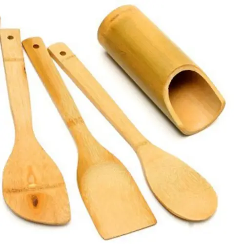 پخش ست کفگیر۳ عددی چوبی تک و عمده کد B334