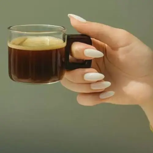 فنجان دسته چوبی پیرکس تک و عمده کد B337