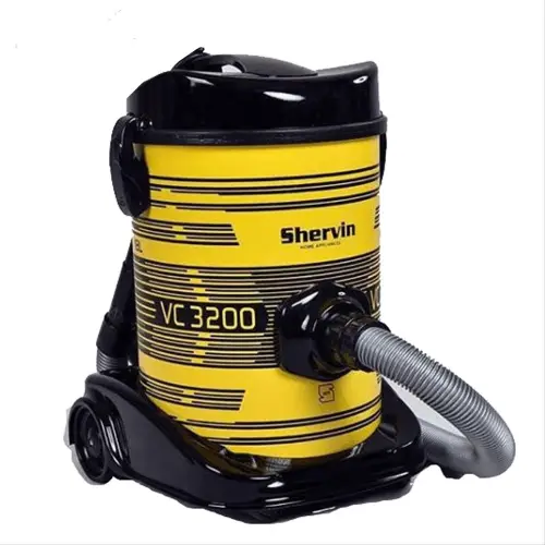 جارو برقی شروین مدل VC3200 سطلی - زرد تک و عمده کد R039