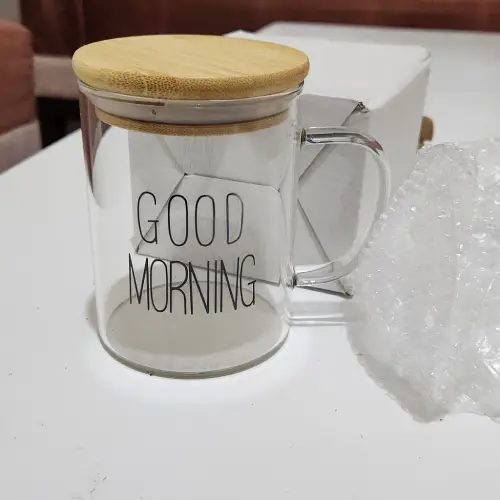 Good Morning Deep Pyrex Glass Set - Code B350