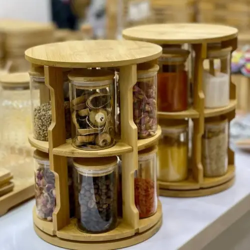 Wooden Rack-Carousel-12 pieces-Code B353