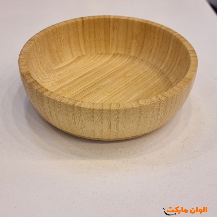 پخش کاسه چوبی سایز بزرگ تک و عمده کد B360