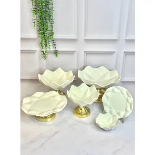 ست پذیرایی نیلوفر کد E1317 تک و عمده