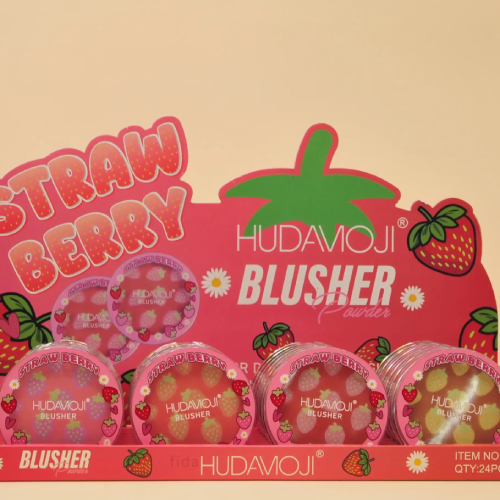 خرید رژگونه توت فرنگی هدا موجی تک و عمده کد Z2183