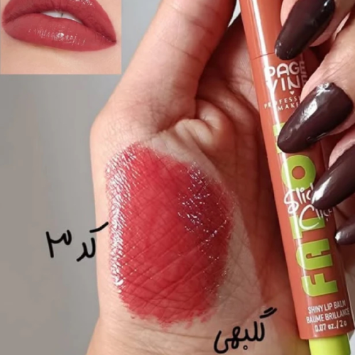 خرید لیپ پلامپر Page Vine مدل Fat Oil تک و عمده کد Z2189