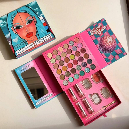 پخش پک آرایشی ۱۰تکه کوین اند کوکو تک و عمده کد Z2196