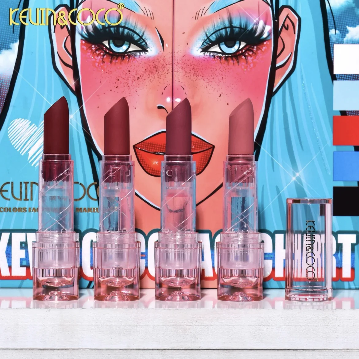 پخش پک آرایشی ۱۰تکه کوین اند کوکو تک و عمده کد Z2196