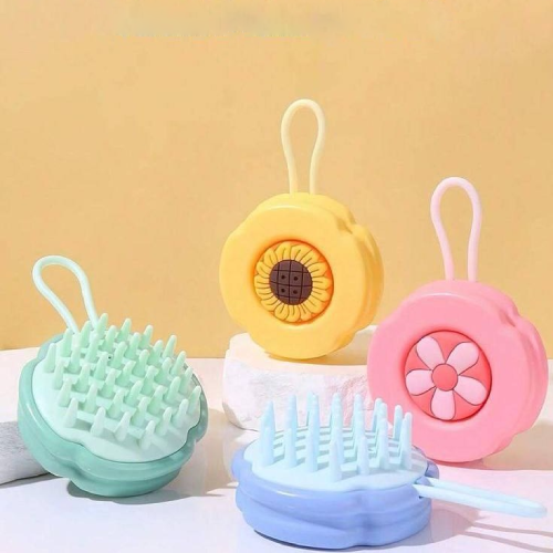 خرید سرشور سیلیکونی و ماساژور طرح گل تک و عمده کد Z2211