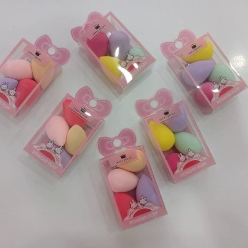 خرید پد کانسیلر مدل تخم مرغی بسته ۴ عددی تک و عمده کد Z2215