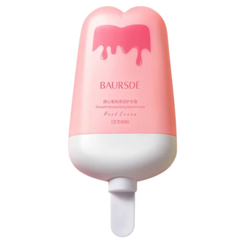 پخش کرم مرطوب کننده و آبرسان دست BAURSDE طرح بستنی چوبی  تک و عمده کد Z2218