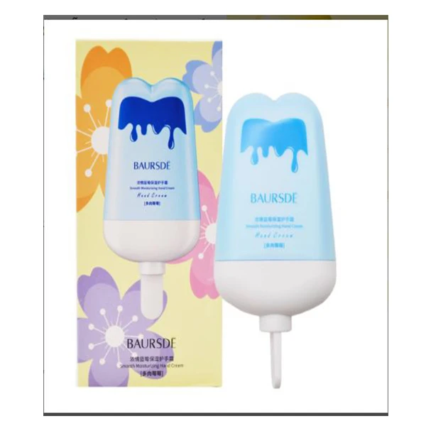 پخش کرم مرطوب کننده و آبرسان دست BAURSDE طرح بستنی چوبی  تک و عمده کد Z2218