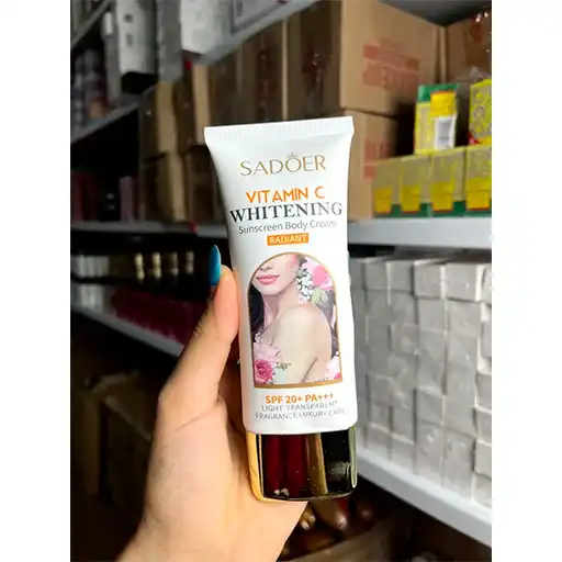 Facial & Body Whitening Scented Sunscreen SPF20