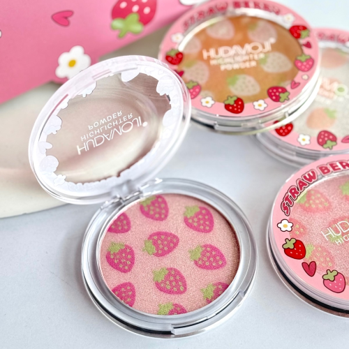 خرید هایلایتر توت فرنگی هدی موجی تک و عمده کد Z2241