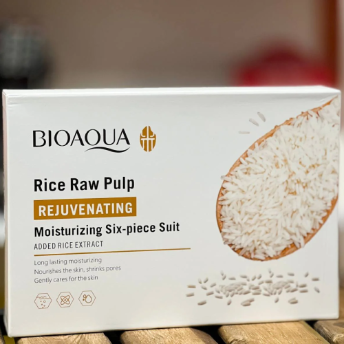 خرید پک مراقبتی پوست عصاره برنج خام بیوآکوا تک و عمده کد Z2247