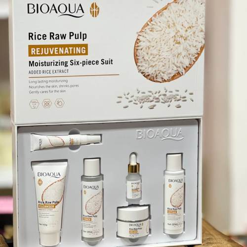 پخش پک مراقبتی پوست عصاره برنج خام بیوآکوا تک و عمده کد Z2248