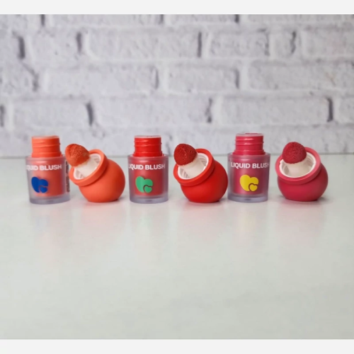 پخش رژ گونه پد دار آبرنگی 3q beauty تک و عمده کد Z2252