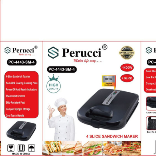 خرید اسنک ساز perucci مدل PC-4443 تک و عمده کد Z2279