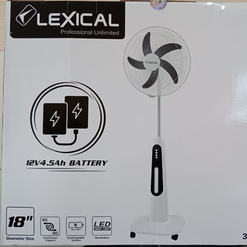 خرید پنکه شارژی لکسیکال مدل SF-7710 تک و عمده کد Z2285